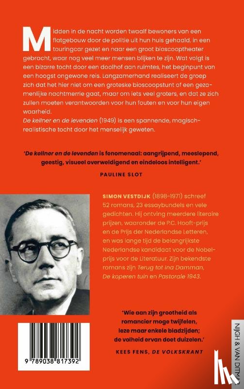 Vestdijk, Simon - De kellner en de levenden