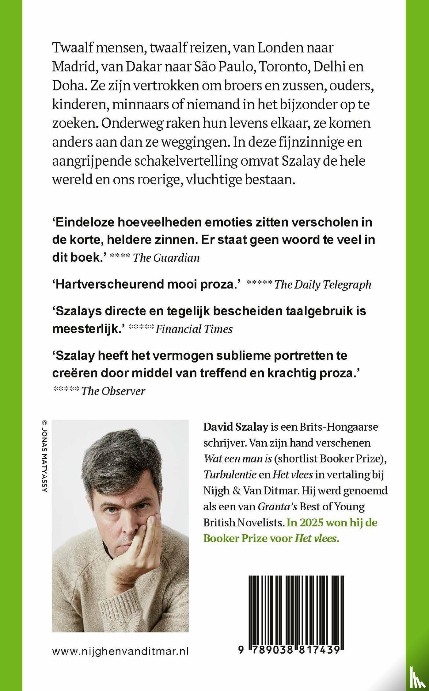 Szalay, David - Turbulentie