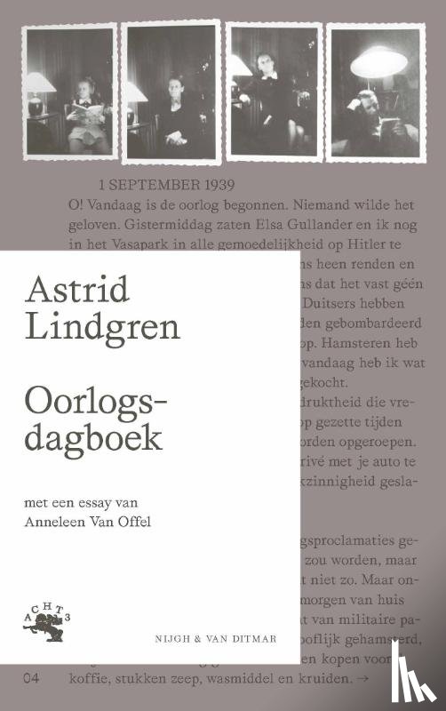 Lindgren, Astrid, Offel, Anneleen Van - Oorlogsdagboek