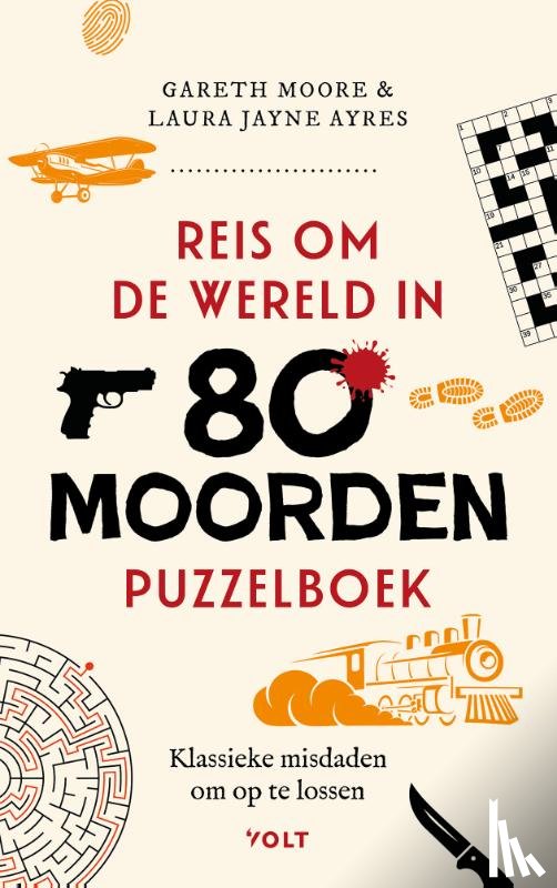 Moore, Gareth - Reis om de wereld in 80 moorden puzzelboek