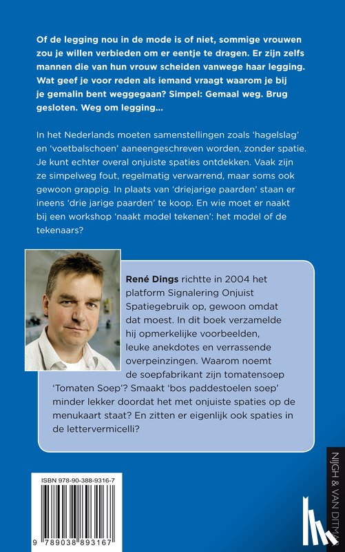 Dings, René - Weg om legging