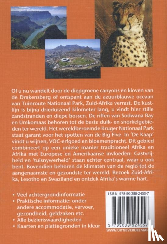 Hamel, Jan Willem - Reishandboek Zuid-Afrika, Lesotho en Swaziland