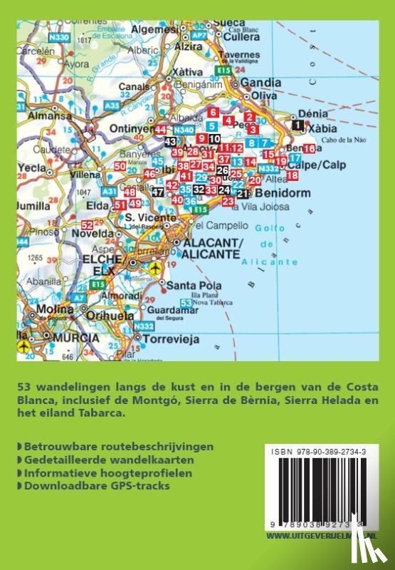Round, Gill - Rother wandelgids Costa Blanca