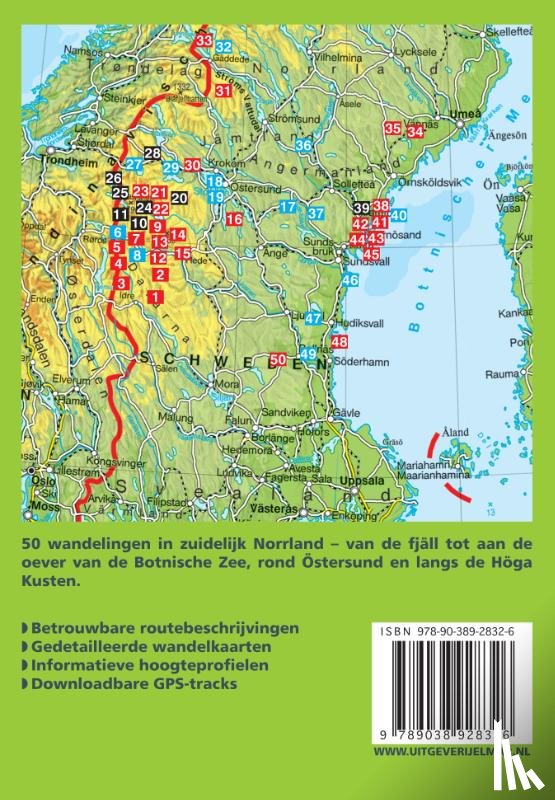 Gilcher, Sabine - Rother wandelgids Midden-Zweden