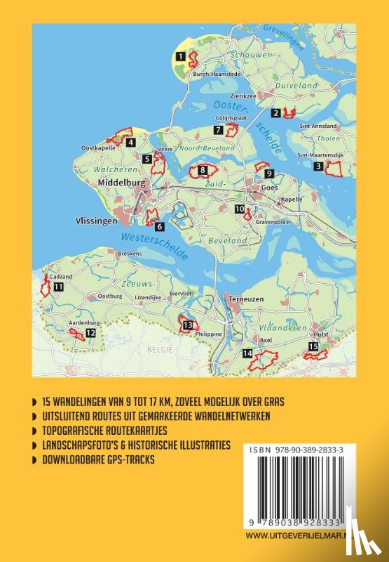 Benschop, Harry - De mooiste netwerkwandelingen Zeeland
