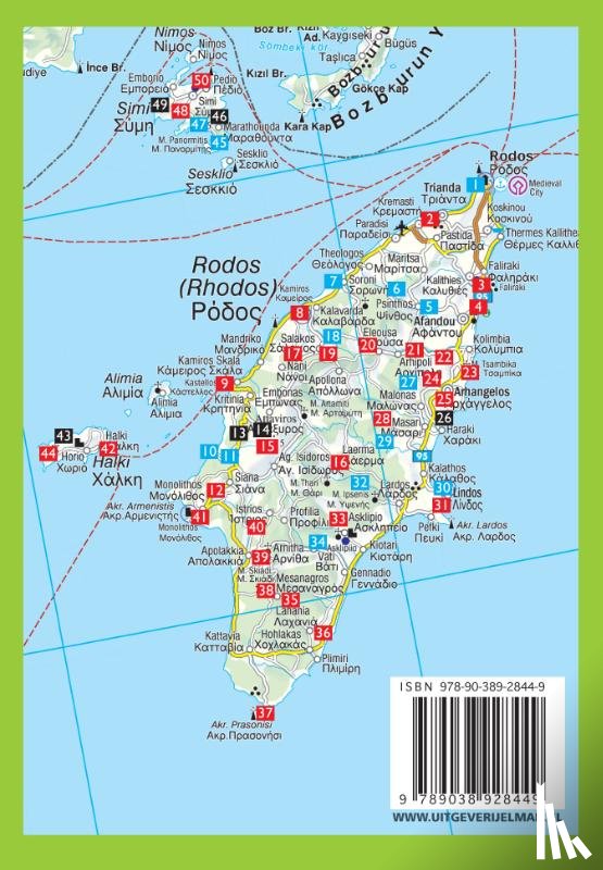 Eitzen, Sara von - Rother wandelgids Rhodos