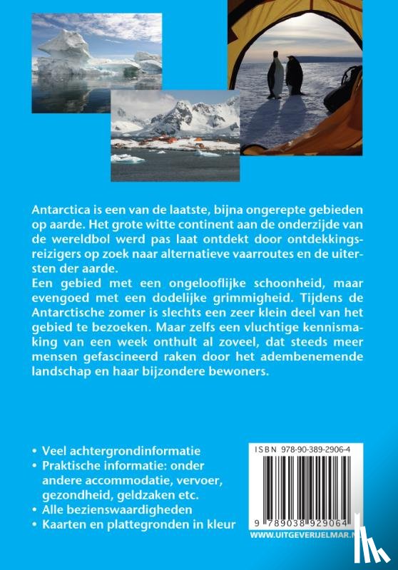 Eijsden, Jonneke van - Reishandboek Antarctica en de subantarctische eilanden
