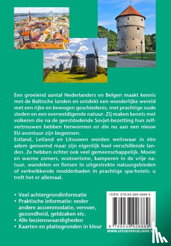Dirkx, Johan - Reishandboek Estland, Letland en Litouwen