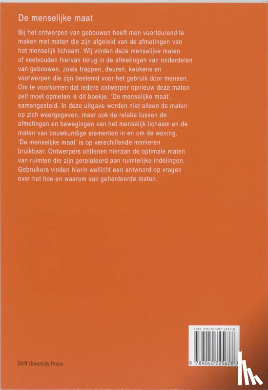 Haak, A.J.H. - De menselijke maat
