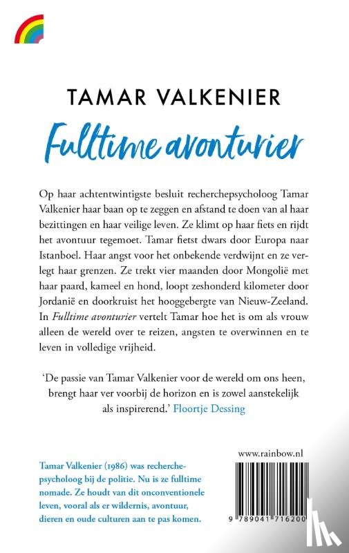 Valkenier, Tamar - Fulltime avonturier