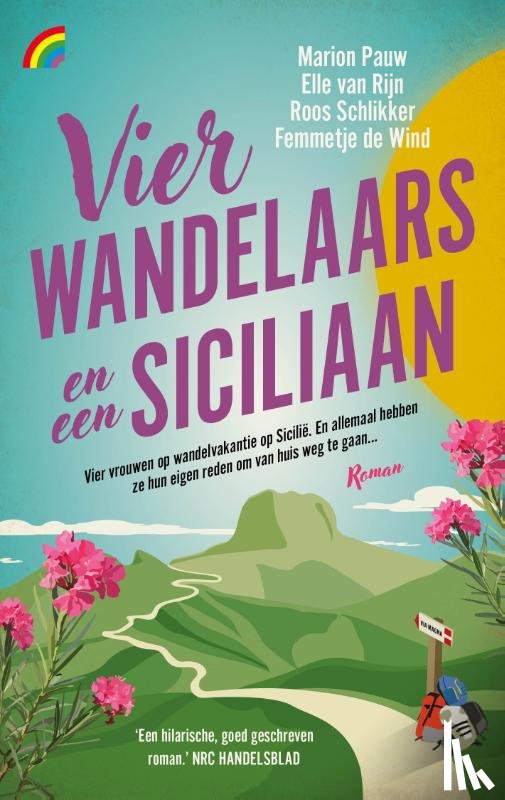 Rijn, Elle van, Pauw, Marion, Schlikker, Roos, Wind, Femmetje de - Vier wandelaars en een Siciliaan
