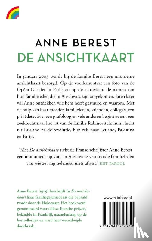 Berest, Anne - De ansichtkaart