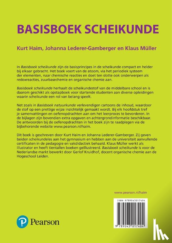 Haim, Kurt, Lederer-Gramberger, Johanna, Müller, Klaus - Basisboek scheikunde
