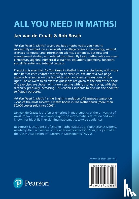Craats, Jan van de, Bosch, Rob - All you need in maths!