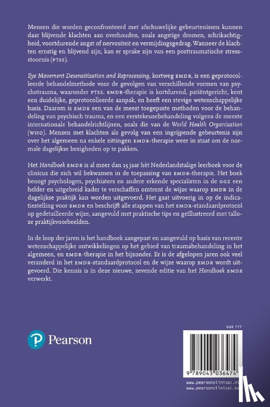 Jongh, Ad de, Broeke, Erik ten - Handboek EMDR