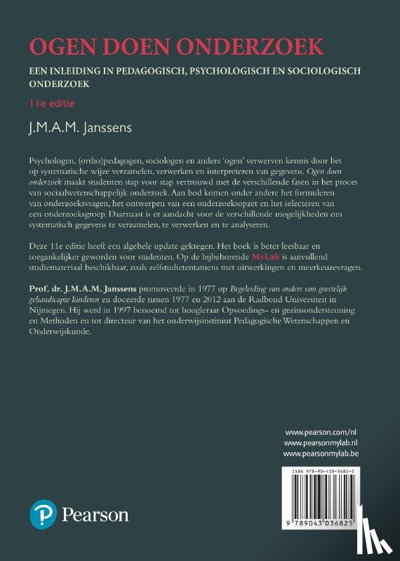 Janssens, J.M.A.M. - Ogen doen onderzoek