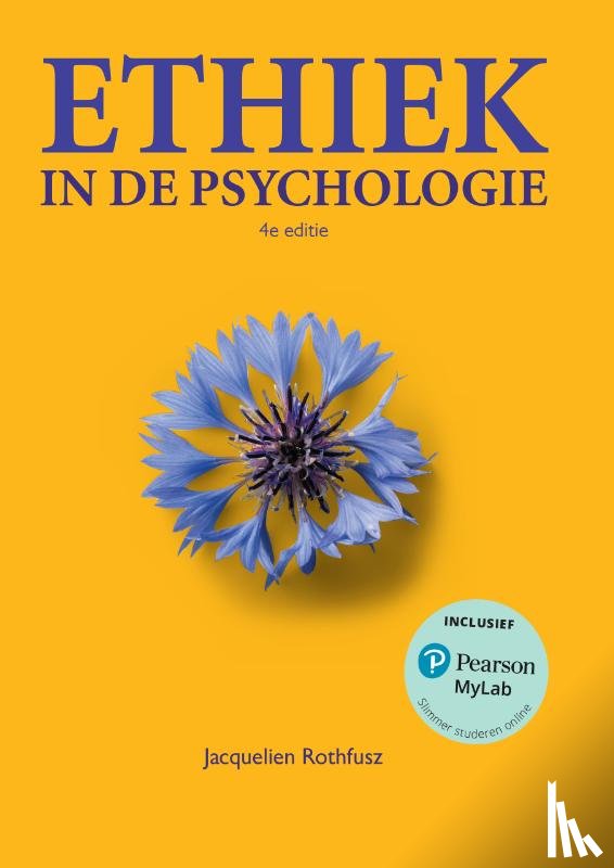 Rothfusz, Jacquelien - Ethiek in de psychologie