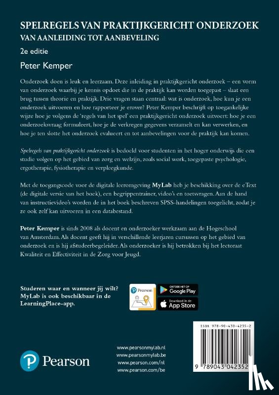 Kemper, Peter - Spelregels van praktijkgericht onderzoek