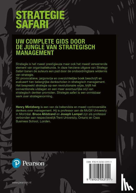 Mintzberg, Henry, Lampel, Joseph, Ahlstrand, Bruce - Strategie safari, 2e editie