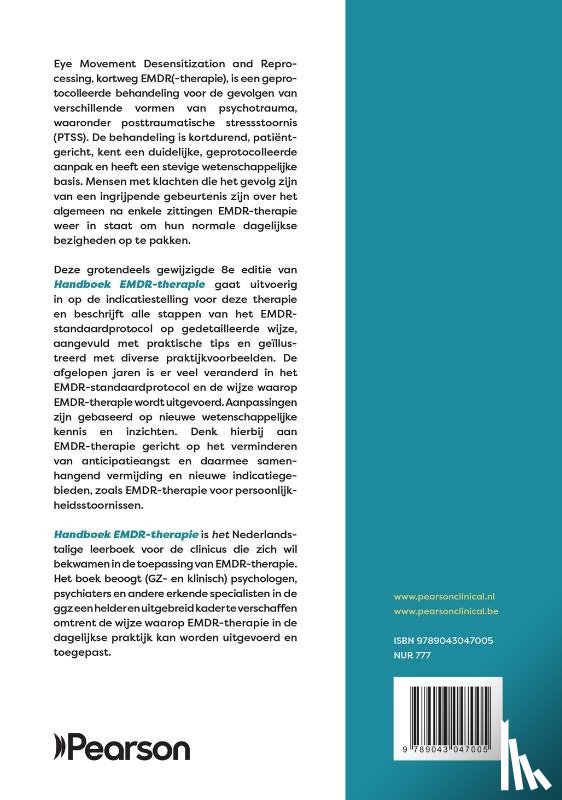 Jongh, Ad de, Broeke, Erik ten, Diest, René van - Handboek EMDR-therapie