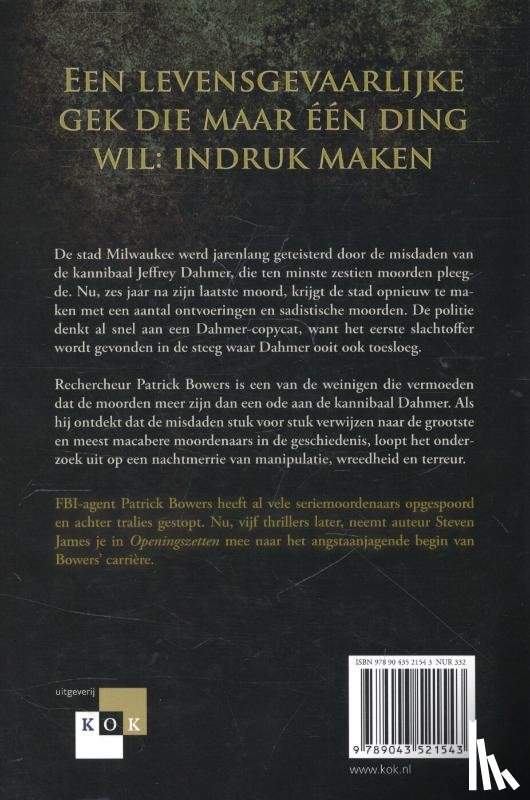 James, Steven - Openingszetten