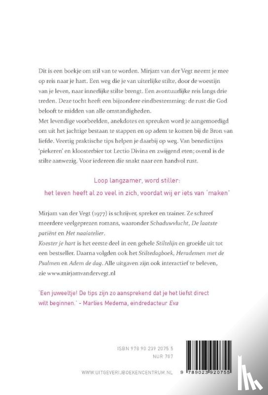 Vegt, Mirjam van der - Koester je hart