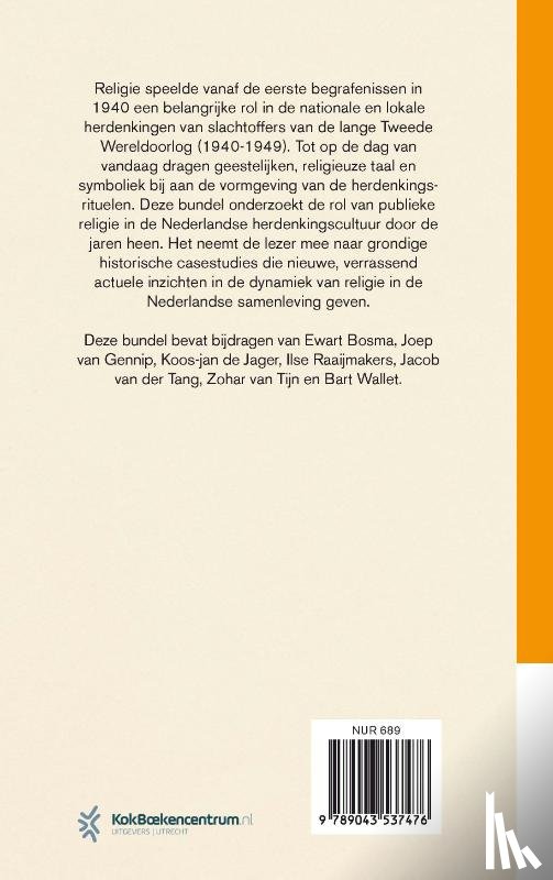Jager (red.), Koos-Jan de, Wallet (red.), Bart - Heilige stilte
