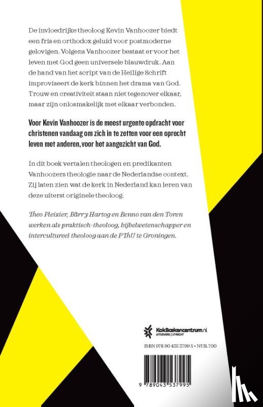 Pleizier, Theo, Hartog, Bärry, Toren, Benno van den - Improviseren in Gods drama