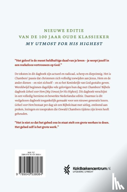 Chambers, Oswald - Geheel voor Hem
