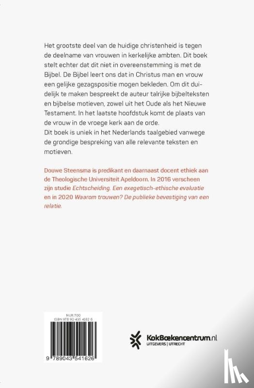 Steensma, Douwe - Geroepen tot de dienst