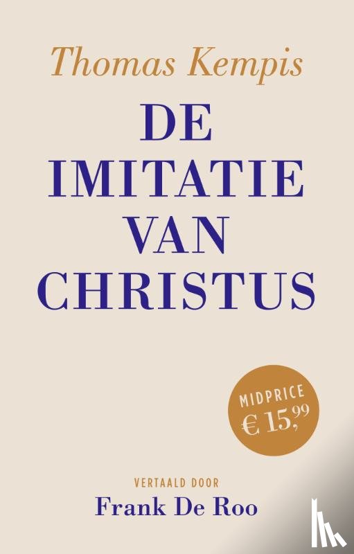 Kempis, Thomas a, De Roo, Frank - De imitatie van Christus midprice-editie