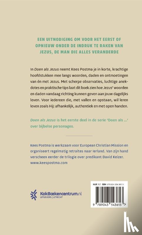 Postma, Kees - Doen als Jezus