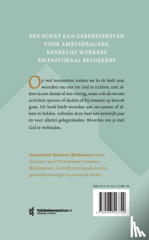 Bosman, Annemieke - Gebeden voor de gemeente