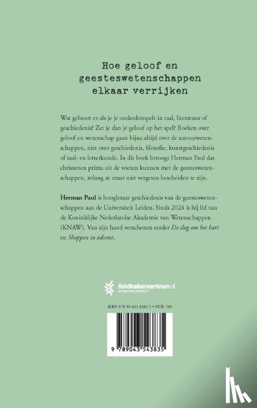 Paul, Herman - Een oefening in bescheidenheid