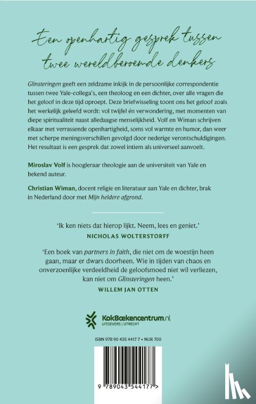 Volf, Miroslav, Wiman, Christian - Glinsteringen
