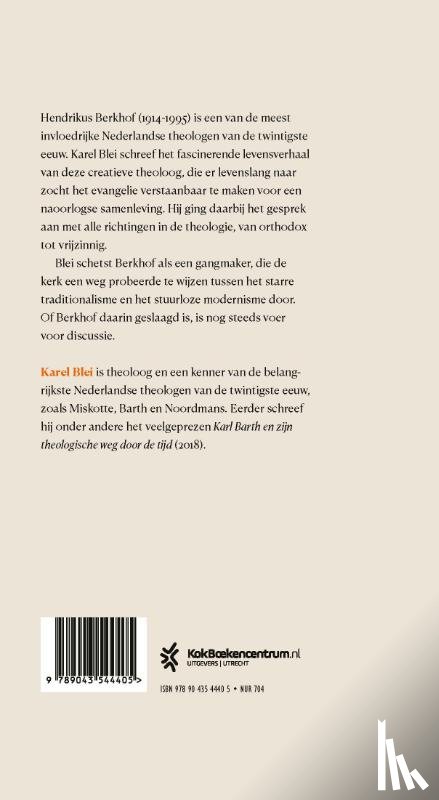 Blei, Karel - Hendrikus Berkhof