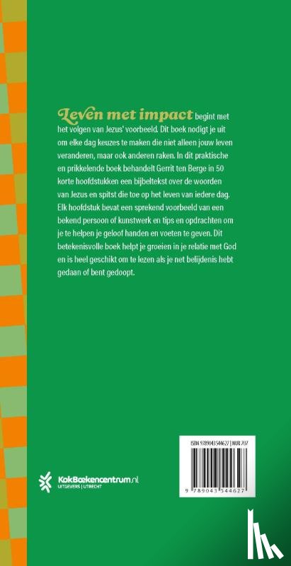 Berge, Gerrit ten - Leven met impact