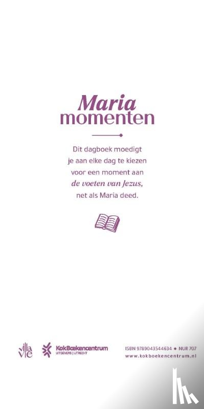 Hoogenboom, Eline - Mariamomenten