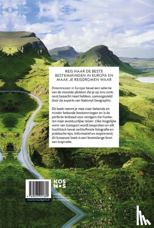 National Geographic Reisgids - Droomreizen in Europa