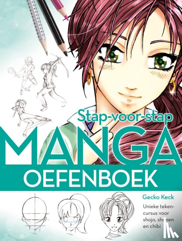 Keck, Gecko - Stap-voor-stap manga oefenboek