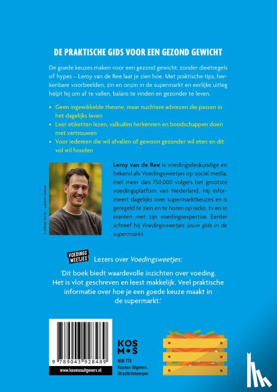 Ree, Leroy van de - Voedingsweetjes - De praktische gids voor een gezond gewicht