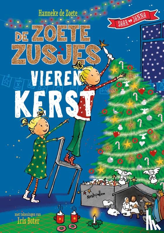 Zoete, Hanneke de - De Zoete Zusjes vieren Sinterklaas & Kerst omkeerboek