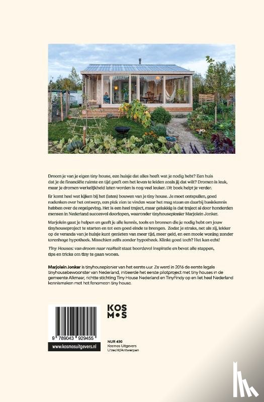 Jonker, Marjolein - Tiny Houses: van droom naar realiteit