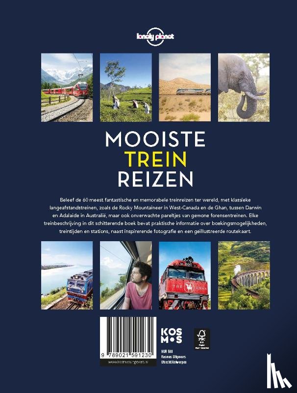 Lonely Planet - Lonely Planet - Mooiste treinreizen