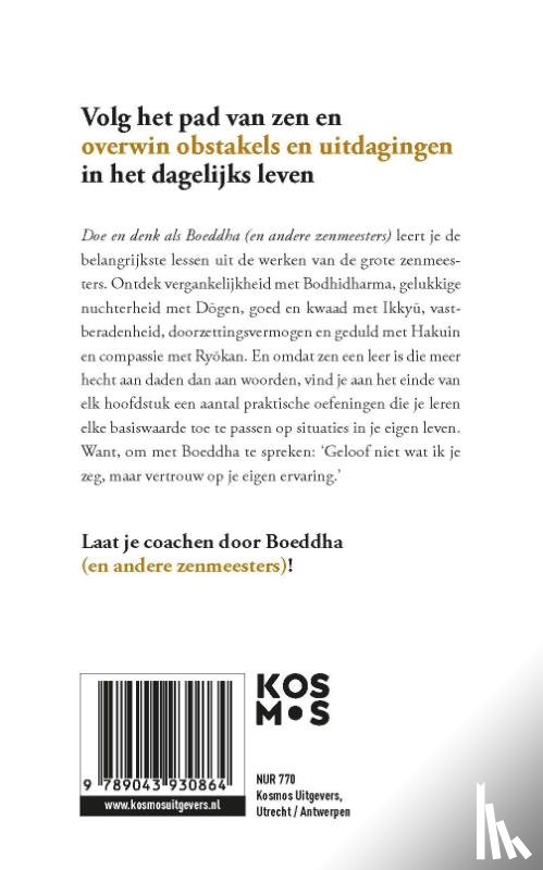 Busson, François - Doe en denk als Boeddha (en andere zenmeesters)