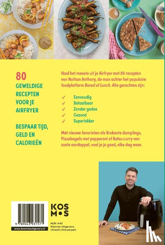 Anthony, Nathan - Het gezonde airfryer boek