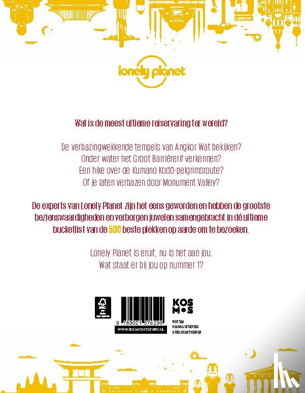 Lonely Planet - Lonely Planet Ultieme bestemmingen