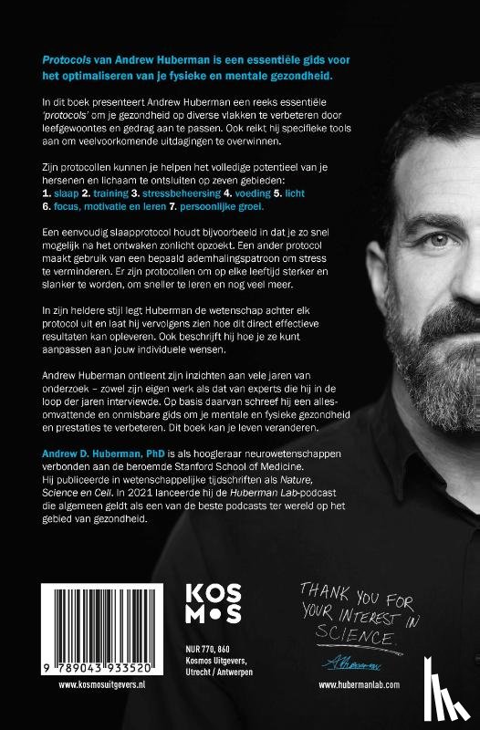 Huberman, Andrew - Protocols - Nederlandse editie