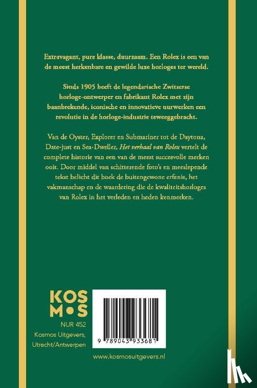 Sims, Josh - Het verhaal van Rolex