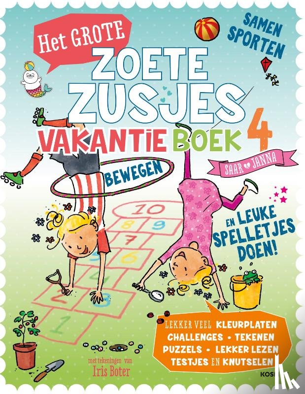 Zoete, Hanneke de - Het grote Zoete Zusjes vakantieboek 4